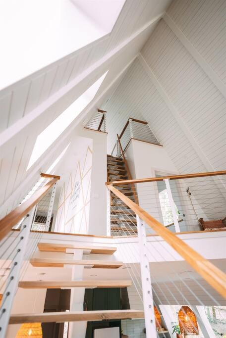 Dunlap Hollow A-Frame Rockbridge Exterior foto