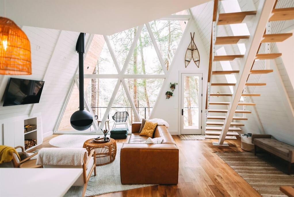 Dunlap Hollow A-Frame Rockbridge Exterior foto